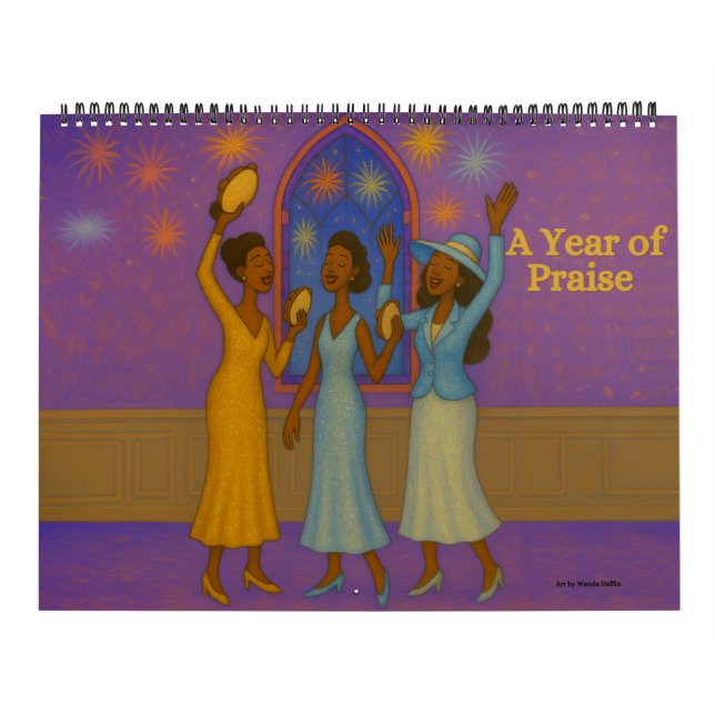 A Year of Praise African American Calendar Kalender (Titelbild)