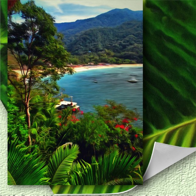 A Yelapa View 0828 Art Print Poster (Von Creator hochgeladen)