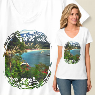 A Yelapa View 0828 V-Neck T-Shirt