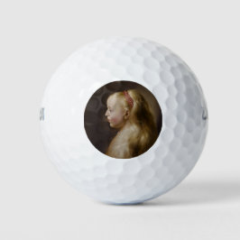 A Young Blonde Girl (von Jan Lievens) Golfball