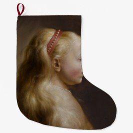 A Young Blonde Girl (von Jan Lievens) Großer Weihnachtsstrumpf