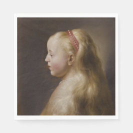 A Young Blonde Girl (von Jan Lievens) Serviette