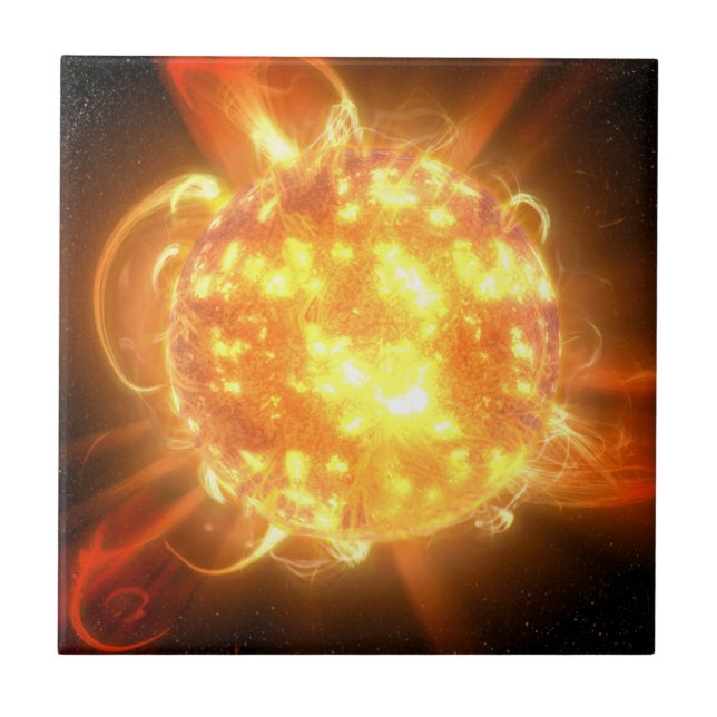 A Young Red Zwarf Fliese (Vorderseite)