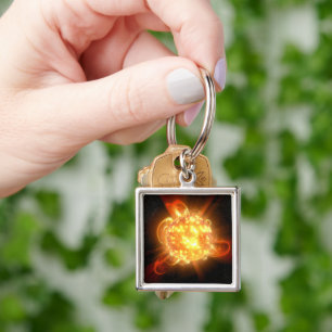 A Young Red Zwarf Schlüsselanhänger