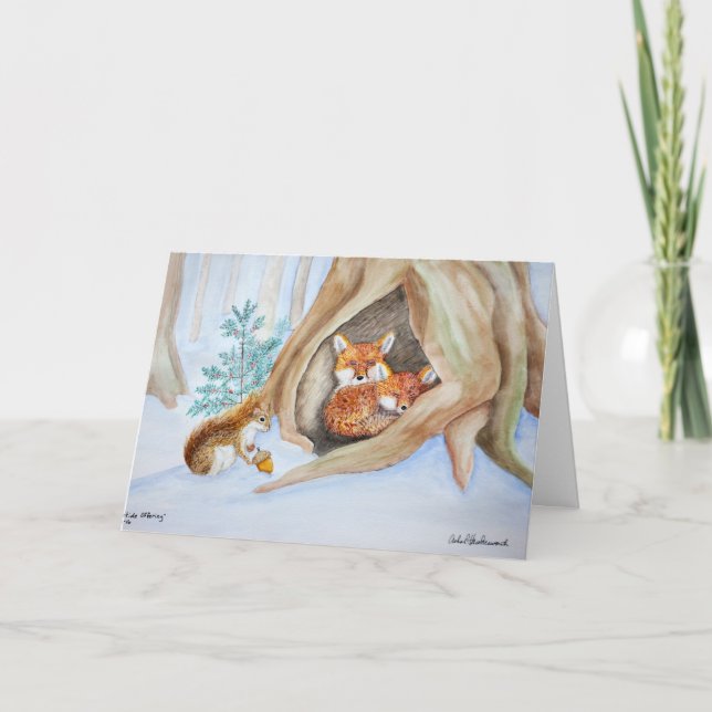 A Yuletide Offering Feiertagskarte (Vorderseite)