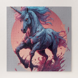A Zombie Unicorn Poster Puzzle