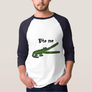 AA, beißen lustiges Krokodil mich Shirt oder
