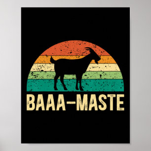 Aa-maste Yoga Liebhaber spirituelle Meditation Zie Poster