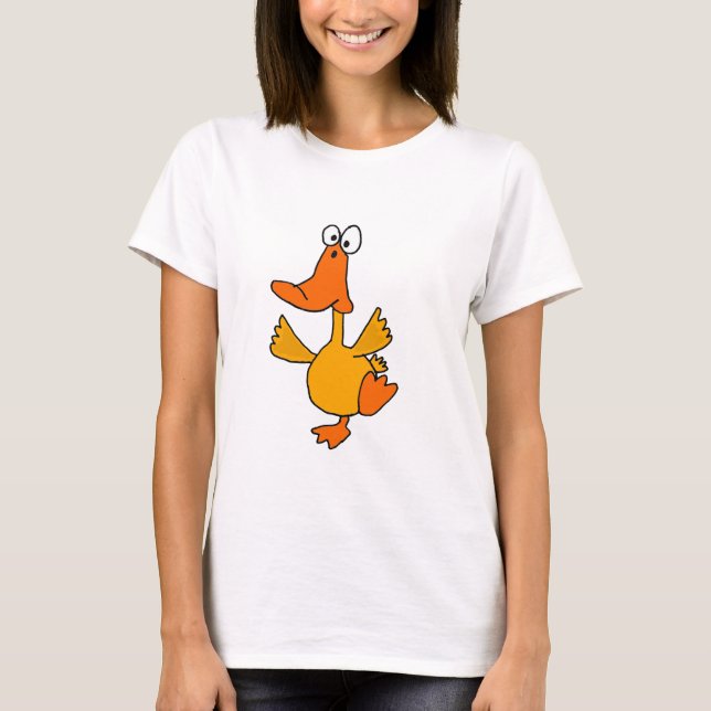 AA, Tanzen-Enten-Cartoon-Shirt T-Shirt (Vorderseite)