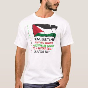aaa, erstes volles Blooded, Palästinenser T-Shirt