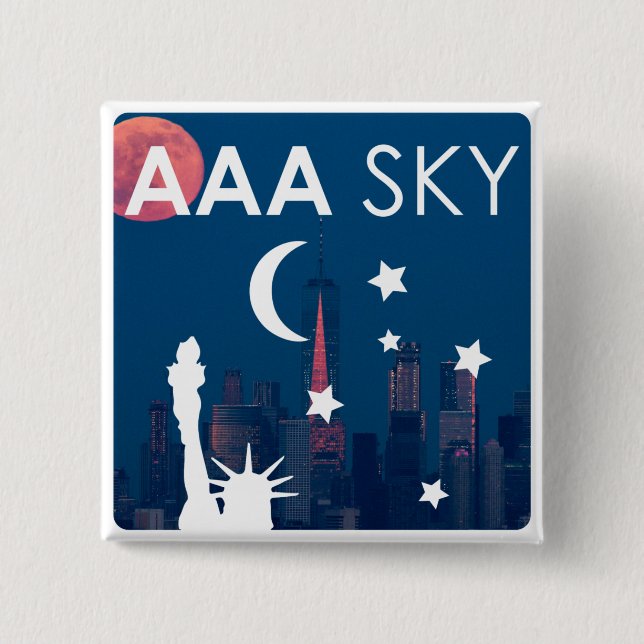 AAA SKY Button (Vorderseite)