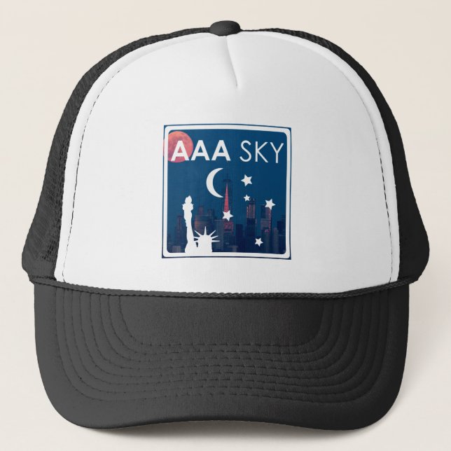 AAA SKY Trucker Hat Truckerkappe (Vorderseite)