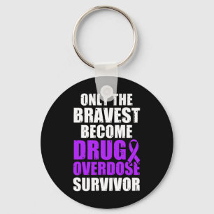 AAAA Drug Overdose Awareness Warrior Survivor 46 Schlüsselanhänger
