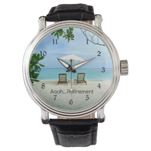 Aaah... Ruhestand Armbanduhr