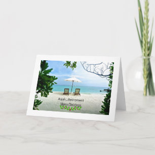 Aaah... Ruhestand, Weihnachtsgrüße Karte