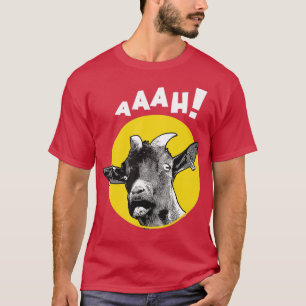 Aaah Schreie Ziege T-Shirt Farm T-Shirt Tier