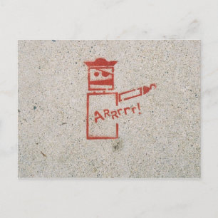 Aaarrr! Postkarte
