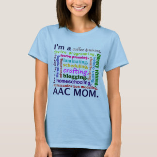 AAC Hausschulung Mama 3/4 - Sieb Plus Größe T-Shirt