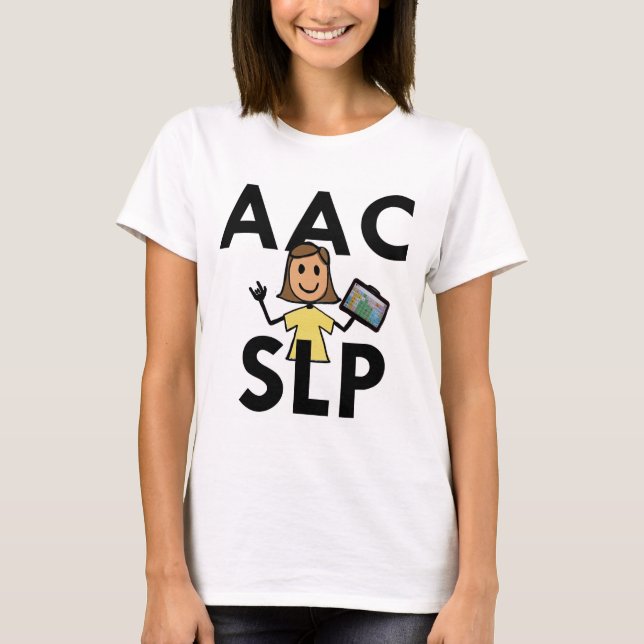 AAC SLP Frau T-Shirt (Vorderseite)