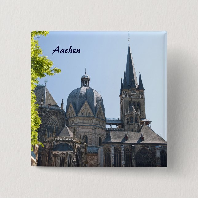 Aachen Button (Vorderseite)
