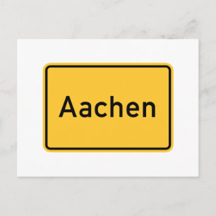 Aachen, Deutschland Postkarte