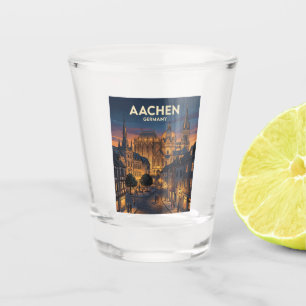 Aachen Deutschland Schnapsglas