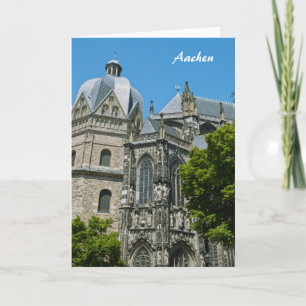 Aachen Greeting Card Karte