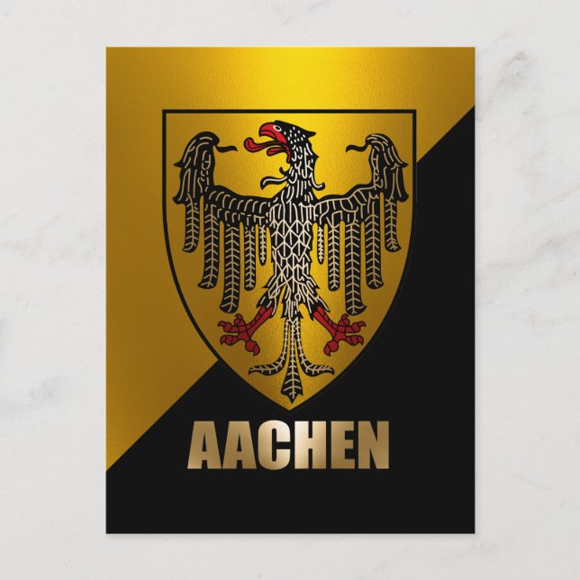 Aachen Postkarte (Vorderseite)