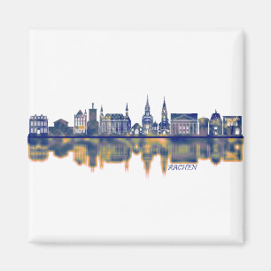Aachen Skyline Magnet