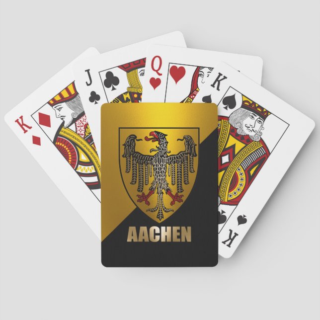 Aachen Spielkarten (Rückseite)
