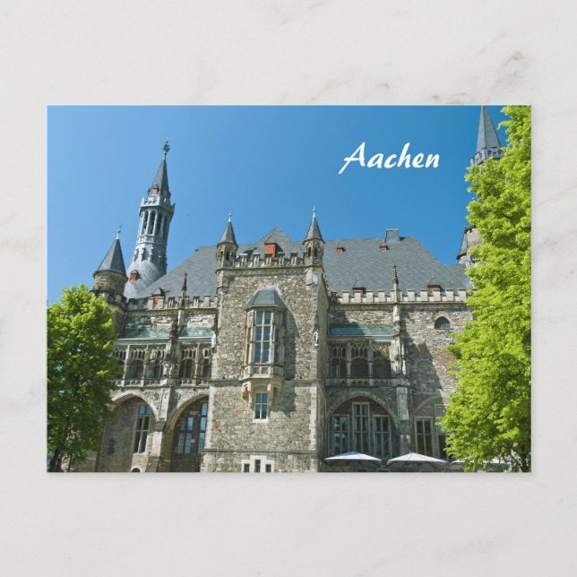 Aachener Ansichtskarten Postkarte (Vorderseite)