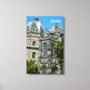 Aachener eingewickelter Canvas Leinwanddruck