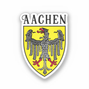 Aachener Wappen, Deutschland Aufkleber