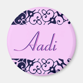 Aadi Designer Name Magnet