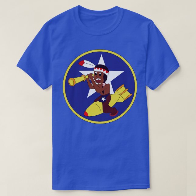 AAF 5th AF 43rd BG 64th Bomb Squardon X T-Shirt (Design vorne)