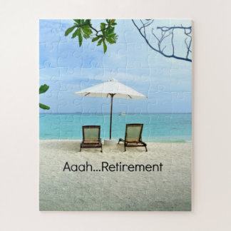 Aah...Ruhestand, Entspannung am Strand Puzzle