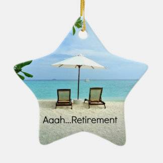 Aah...ruhestand Keramik Ornament