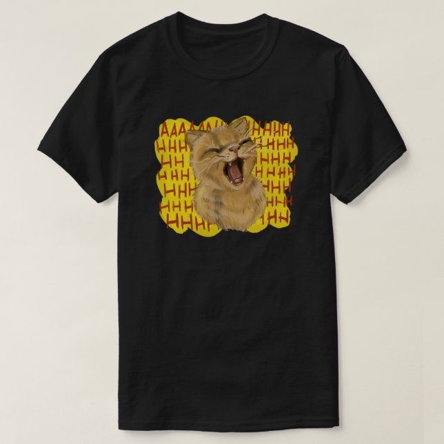 AAHHnimal - Katze T-Shirt (Design vorne)