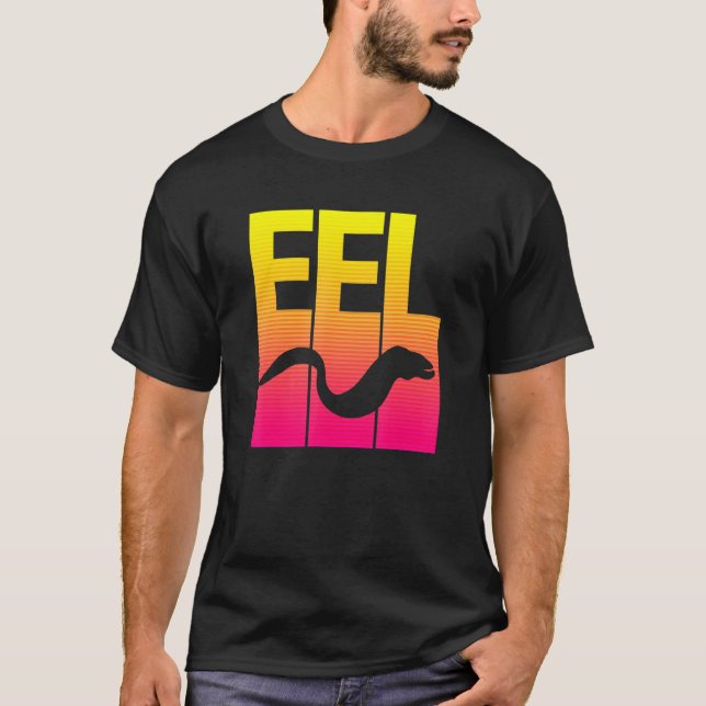Aal-Fisch Retro T-Shirt (Vorderseite)