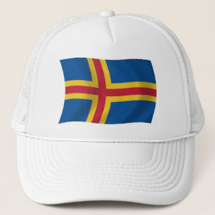 Aaland Flag Hat Truckerkappe