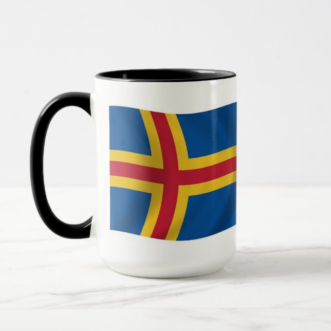 Aaland Flag Tasse (Links)