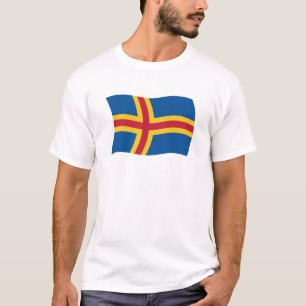 Aaland-Flaggen-Shirt T-Shirt