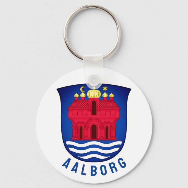 Aalborg coat of arms - DENMARK Schlüsselanhänger (Vorderseite)