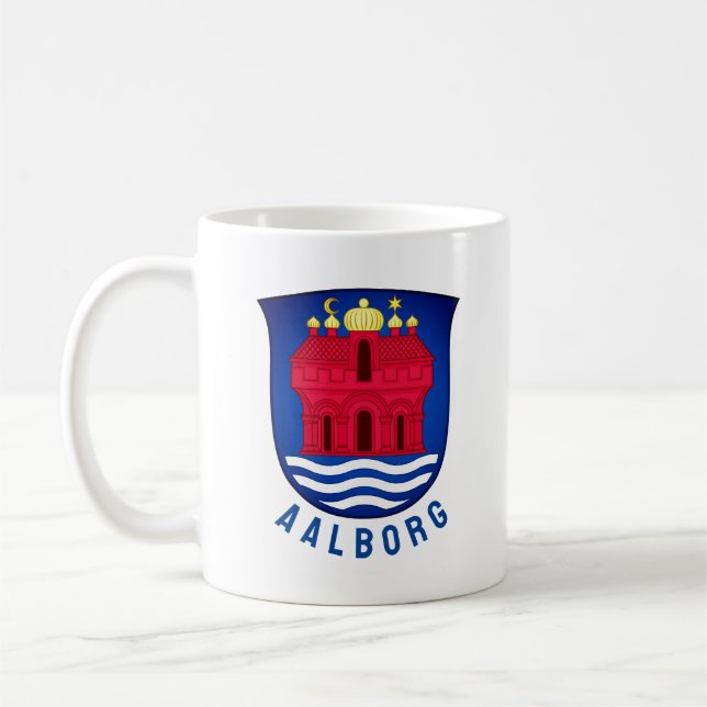 Aalborg - DÄNEMARK Kaffeetasse (Links)