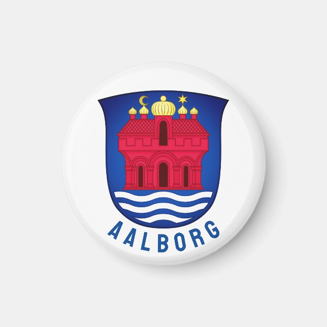 Aalborg - DÄNEMARK Magnet (Vorne)
