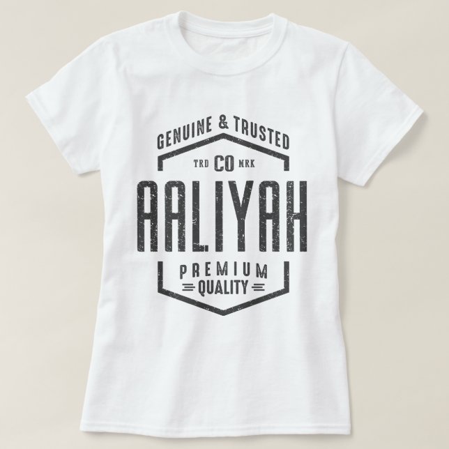 Aaliyah T-Shirt (Design vorne)