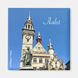 Aalst oder Alost - Stadt in Ostflandern, Belgien Magnet