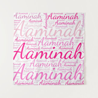Aaminah, Namen ohne Grenzen. Wandteppich
