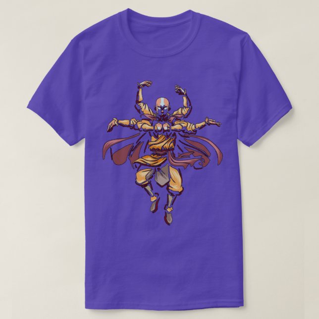 Aang 6 Avatar Staat T-Shirt (Design vorne)