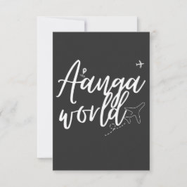Aangaworld Einladung